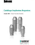 Catálogo Implantes Angostos