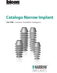 NARROW® Implant Catalog