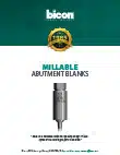 Bicon Millable Abutment Blanks