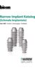 NARROW® Implant Katalog (Schmale Implantate)