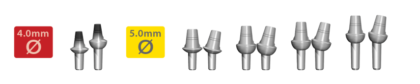 2.5mm Stealth Abutments 1a